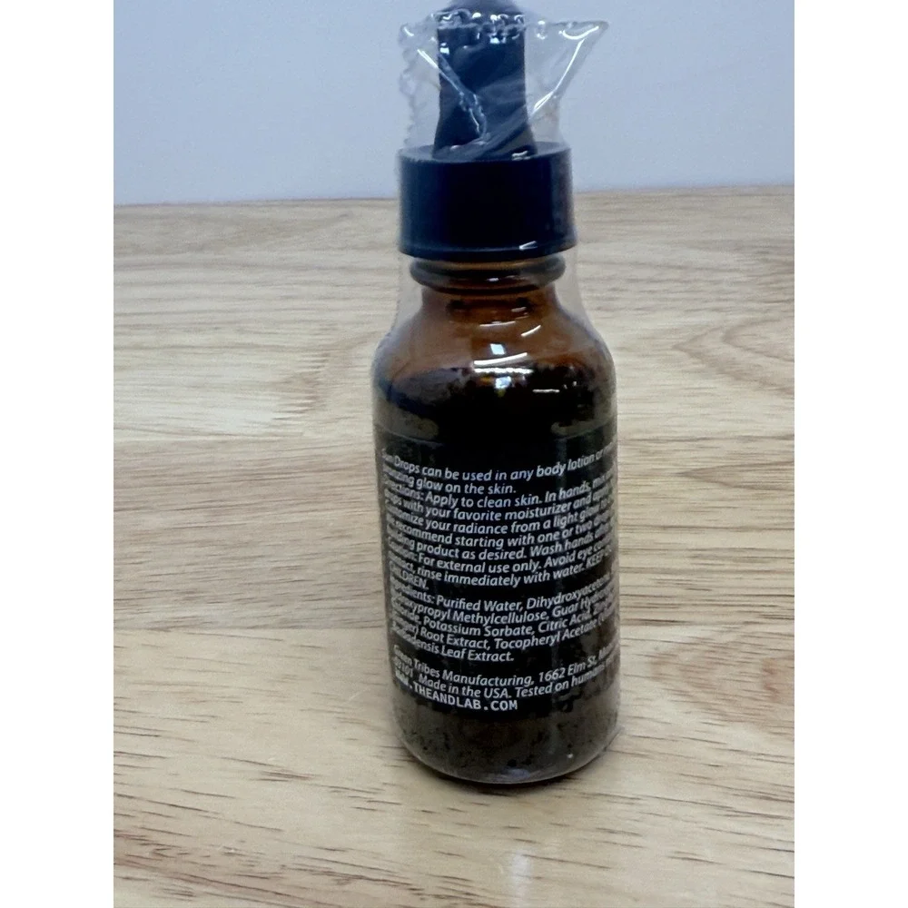 The & Lab Sun Drops Tan Enhancer For Face And Body ‎ 1 oz NEW